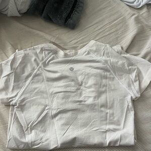 lululemon white swiftly tech shirt